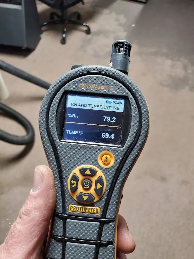 Moisture meter humidity assessment for Fire & Smoke Damage Restoration in Clinton